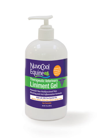 NuvoCool Therapeutic Veterinary Liniment Gel 16 oz.