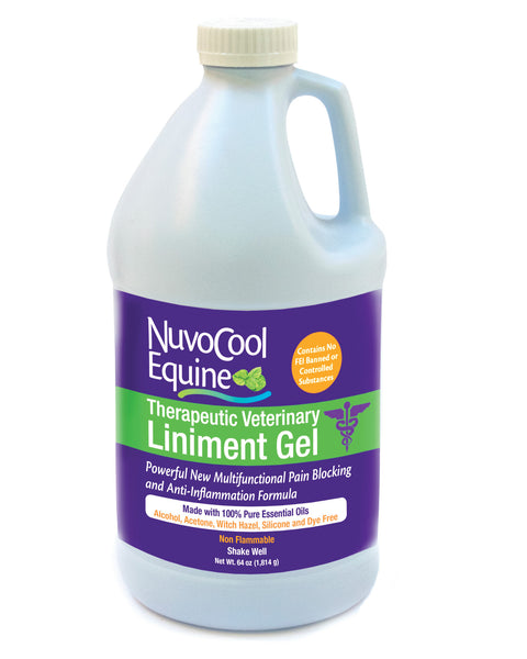 NuvoCool Therapeutic Veterinary Liniment - 64 oz.